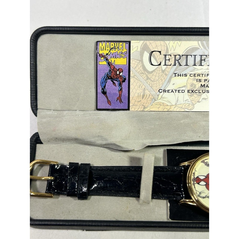 Rare Mens 1993 Marvel Spider-Man Watch Fantasma Limited Edition Numbered - Picture 3 of 7